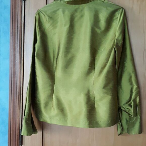 Allison Taylor silk  light weight jacket - Picture 4 of 8